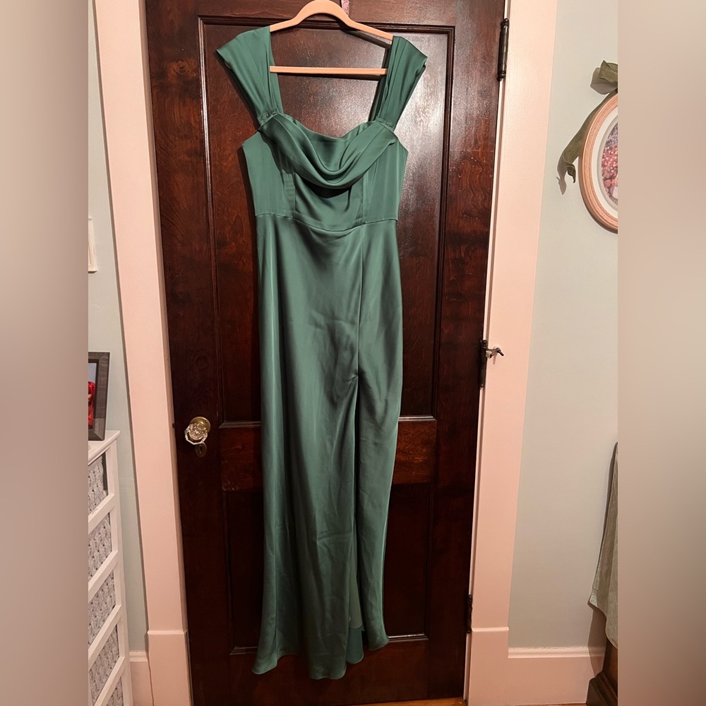 Birdy Grey Emerald Kelly Green Maxi Dress - Picture 3 of 7